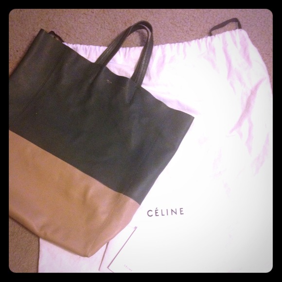 ⭕️SOLD⭕️Authentic Celine Bi Cabas Tote