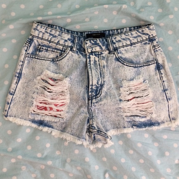 jean shorts