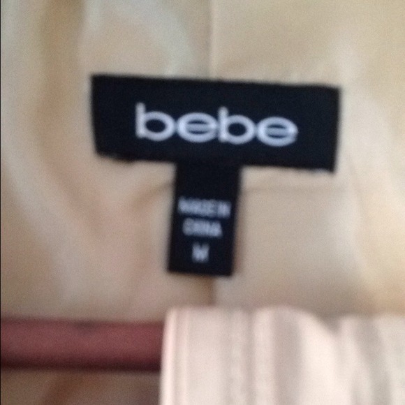 Bebe beige trench coat - Picture 2 of 3