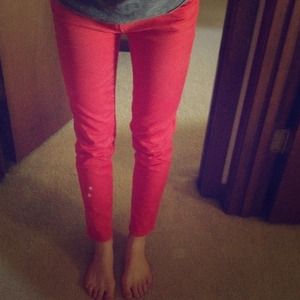 J. Crew red pants