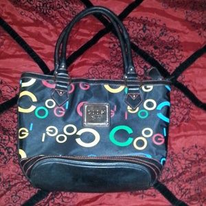 Authentic Coogie colorful handbag used once