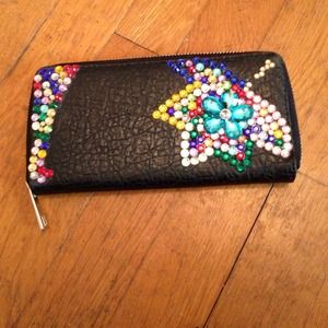 Bejeweled wallet