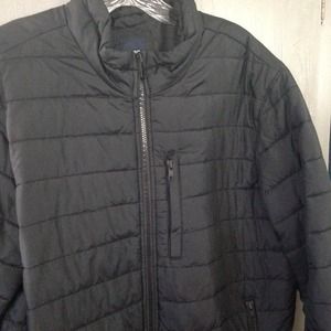 Men's Black Puffer Jacket
