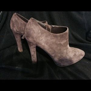 Genuine Brown suede Ralph Lauren Ankle Boots