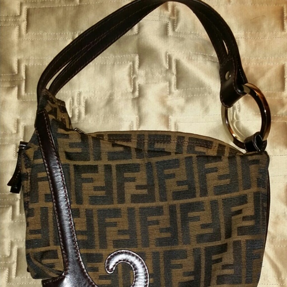 SOLD!!! Fendi Zucca, Authentic - Picture 3 of 4