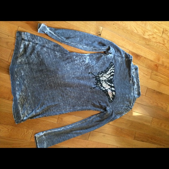 SOLD Spoiled swing open cardigan - Picture 1 of 2