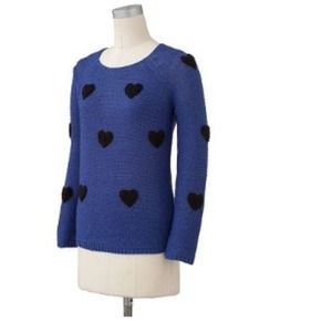 Lauren Conrad heart sweater