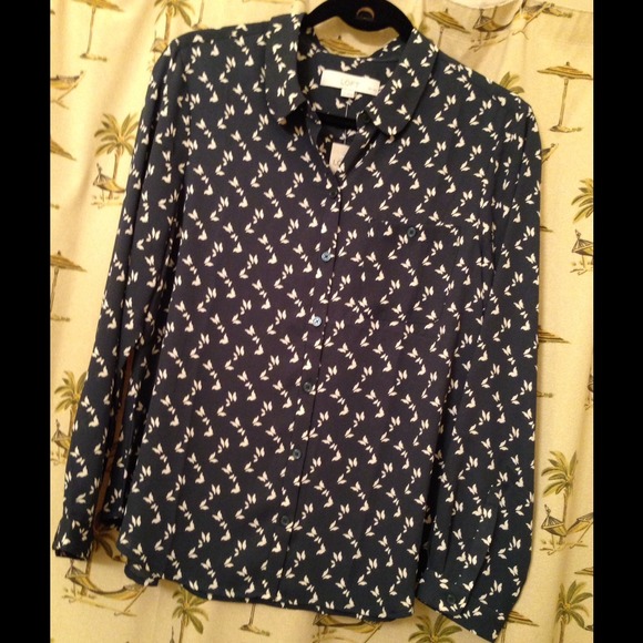 NWT Ann Taylor Loft Blouse