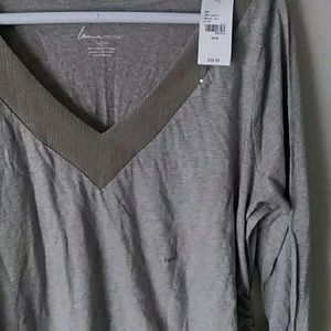 *SOLD* 14/16 LB ruched 3/4 sleeve top