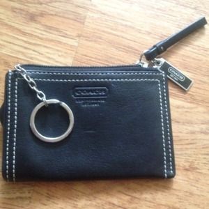 Coach key-chain coin wristlet