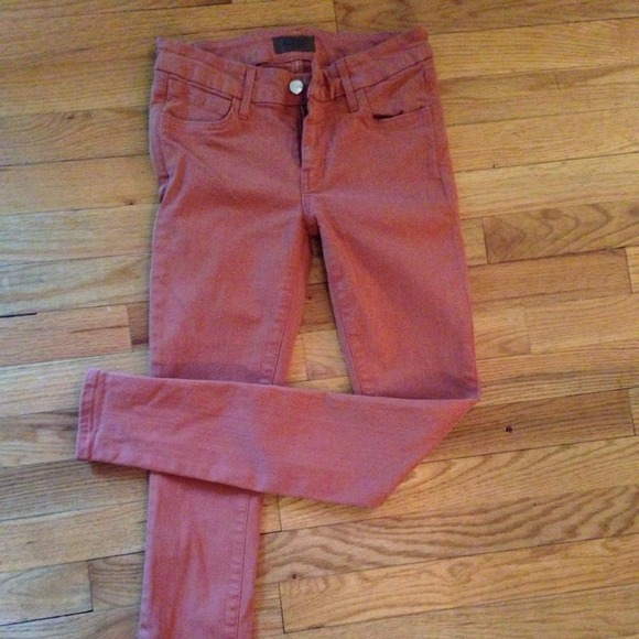 Burnt Orange SZ 25 Koral Skinny Jeans