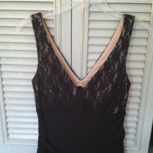 NEW PRICE! Black lace bandage dress
