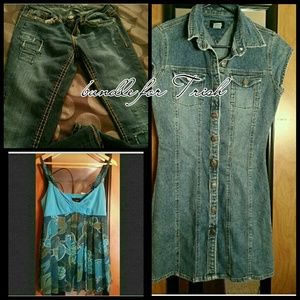 Vintage perfect denim dresss