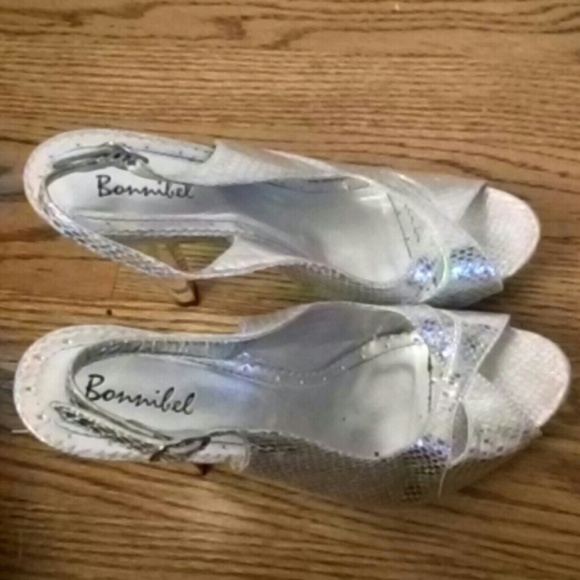 Silver Python Sandals - Picture 3 of 3