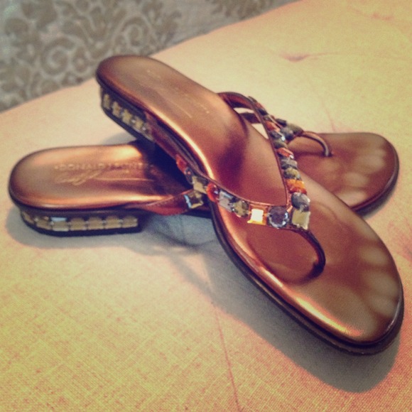 Donald J. Pliner Shoes - Donald J. Pliner jeweled sandals