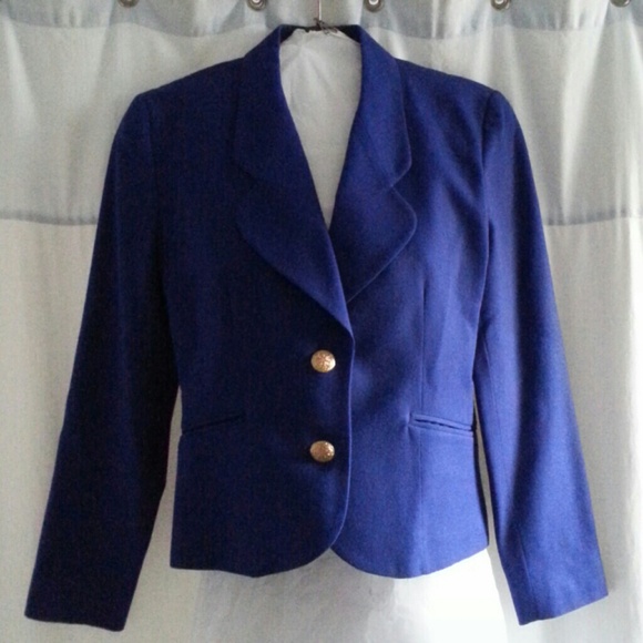 Royal blue blazer (petite)