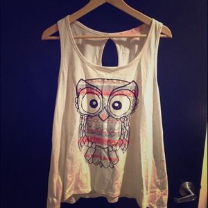 FREE w/ purchase of $25...Cute Owl Tank