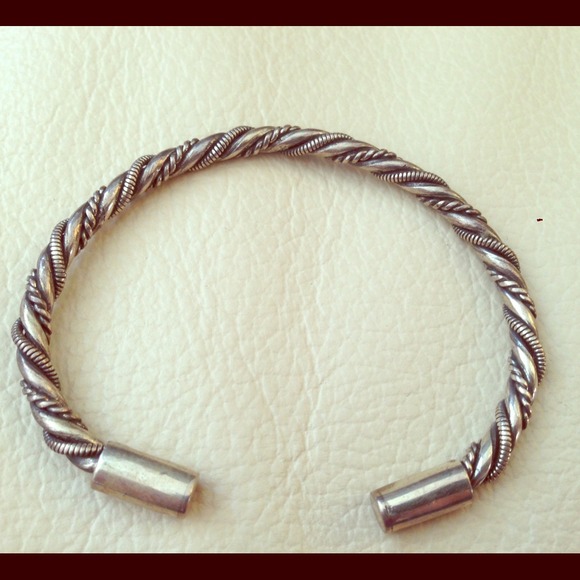 Sterling Silver Twisted Bracelet