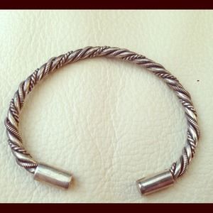Sterling Silver Twisted Bracelet