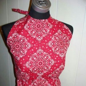 Womans bandana sexy top