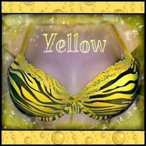 Sexy yellow convertible bra NWT