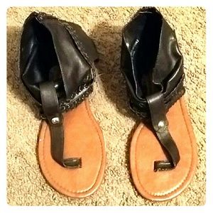 Brown sandals