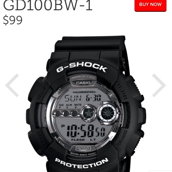 G shock (gd100bw-1) watch!