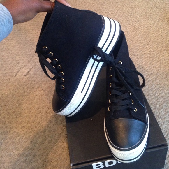 BDG Platform Hightop Sneakers ⭕️ON HOLD⭕️