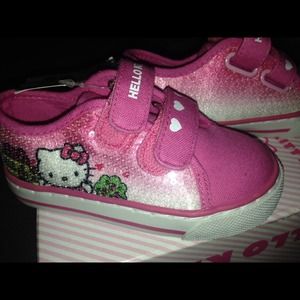 Brand new Hello kitty kids size 6 tennis shoes