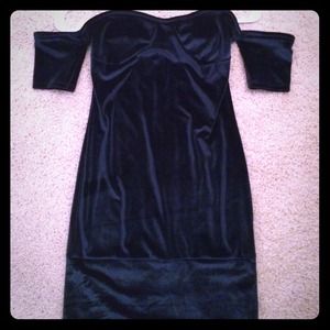 For love & lemons velvet mini dress size XS