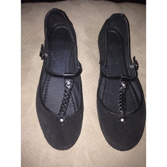 FRYE Carson braided flats