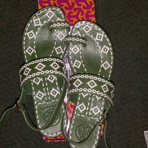 Tory Burch flats used once :reduced/will go up