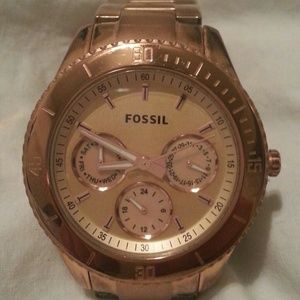 Fossil Rose Gold Watch