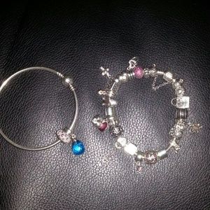 1st Pandora bracelet done starting my next!