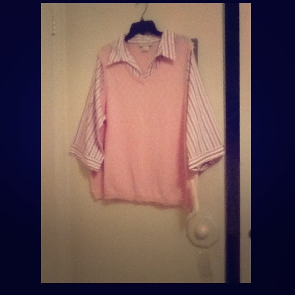 allison daley Sweaters - A pink shirt