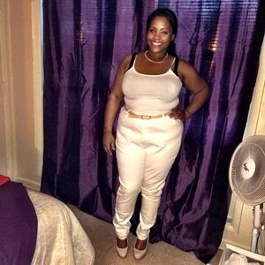 All white Skinny jeans!