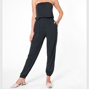 American Apparel Tri-Blend Pocket Jumpsuit