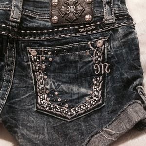 Miss Me denim shorts