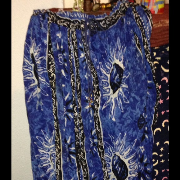 Bohemian Beachy Maxi Skirt - Picture 1 of 4