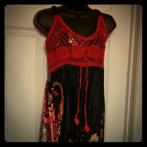 Pleated Halter Dress
