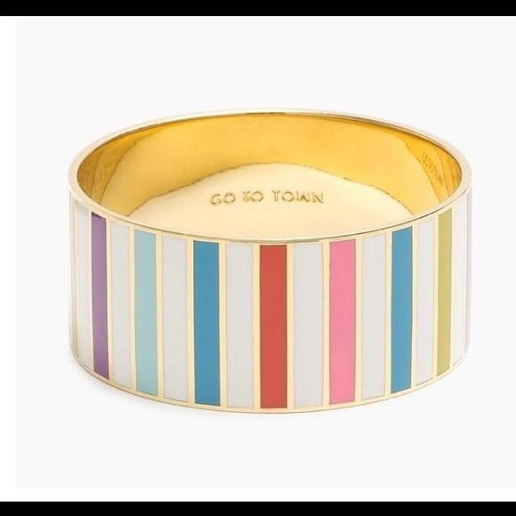 NWT kate spade "Go to Town" Idiom Bangle Bracelet