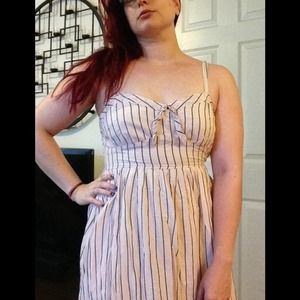 Pink and grey Converse dress