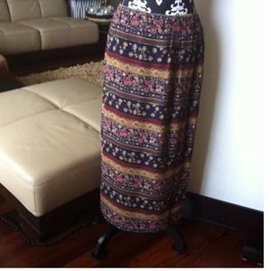 Vintage Chaus Wrap Pencil Skirt