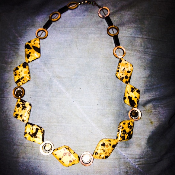 Beaded Quartz Necklace with Lobster Clasp