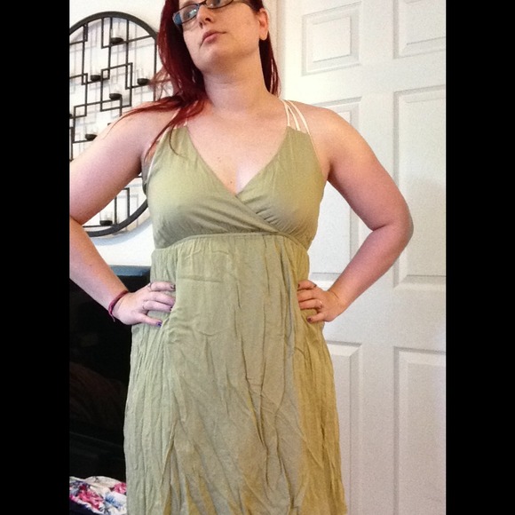 Green Modcloth dress