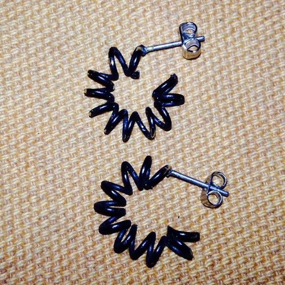 Seven pairs of Small Hoop Earrings