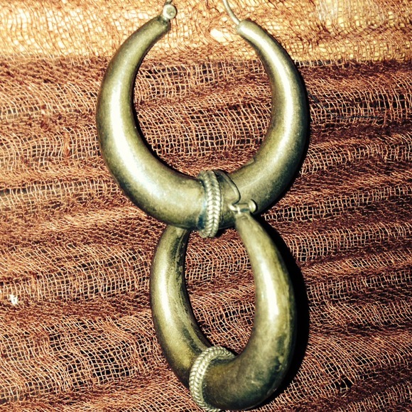 Gypsy Bohemian Hoop Earrings