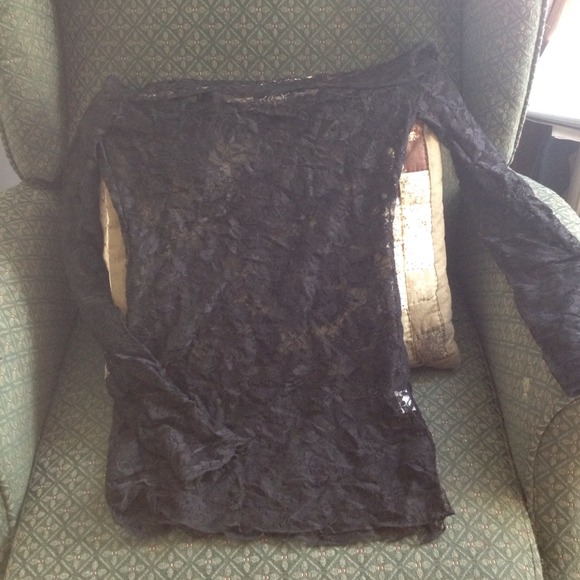 NWOT Black Lace Teddy