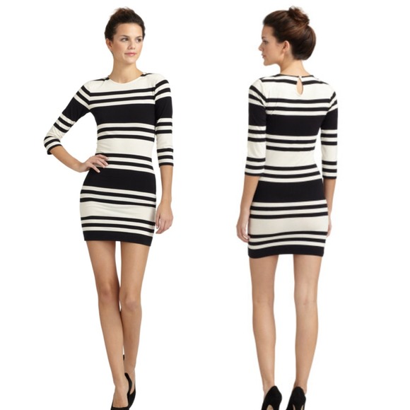 French Connection Dresses & Skirts - ❌SOLD❌French Connection Striped Bodycon Dress