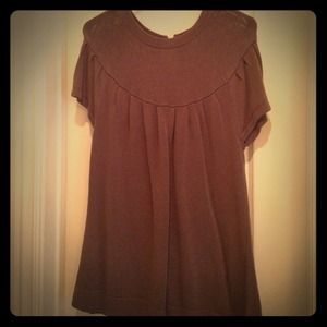 Banana Republic Brown Short Sleeve Sweater!